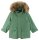 Reima wasserdichte Kinder Winterjacke Mutka Grün