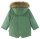 Reima wasserdichte Kinder Winterjacke Mutka Grün