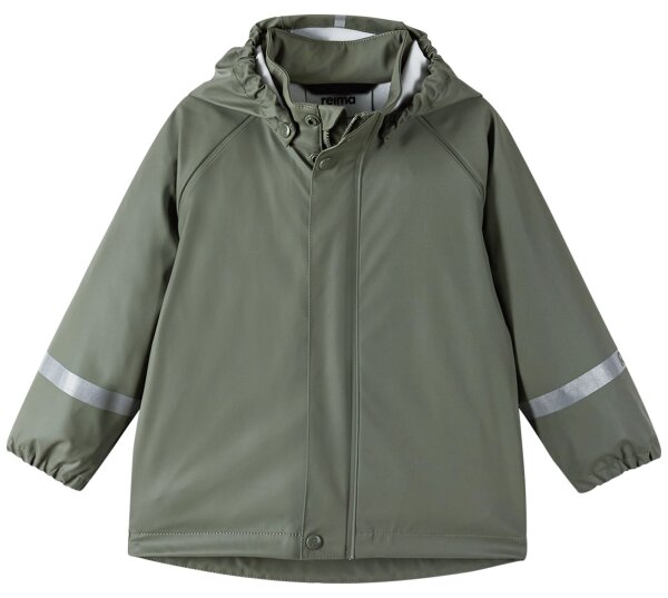 Reima Lampi Kinder Regenjacke Greyish Green